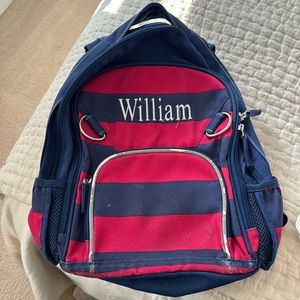 Pottery Barn William Backpack. Check out the matching lunchbox!